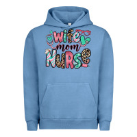 Pigment Pebble Blue wife mom nurse Urban Hoodie - RanaPortraitStore