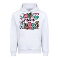 White wife mom nurse Urban Hoodie - RanaPortraitStore