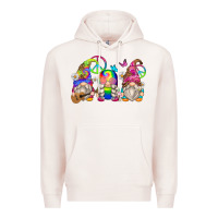Pale Pink hippie gnomes Premium Hoodie - Zillion Design Studio