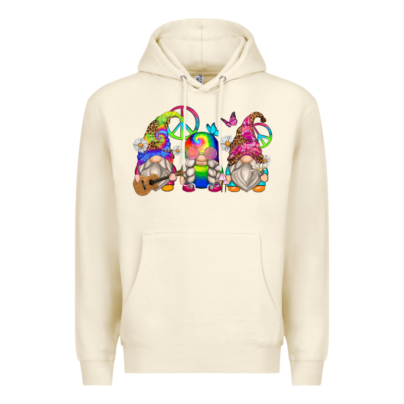 Hippie Gnomes Premium Hoodie by Zillion Design Studio | Teevron