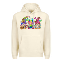 Sandshell hippie gnomes Premium Hoodie - Zillion Design Studio