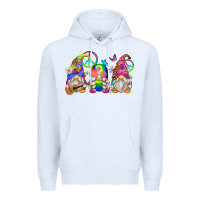 White hippie gnomes Premium Hoodie - Zillion Design Studio