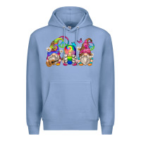 Colony Blue hippie gnomes Premium Hoodie - Zillion Design Studio