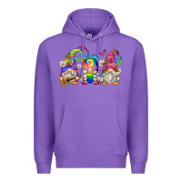 Purple hippie gnomes Premium Hoodie - Zillion Design Studio
