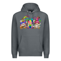Rock hippie gnomes Premium Hoodie - Zillion Design Studio