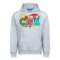 Heather Grey cna summer Urban Hoodie - RanaPortraitStore