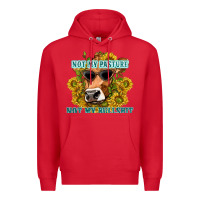 Red not my pasture not my bullshit Premium Hoodie - texasbilliewilder