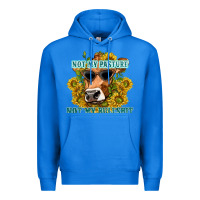 True Royal not my pasture not my bullshit Premium Hoodie - texasbilliewilder