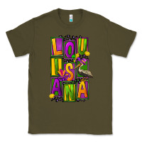 Army Green mardi gras louisiana Classic Tee - FaDigitalArtStudio