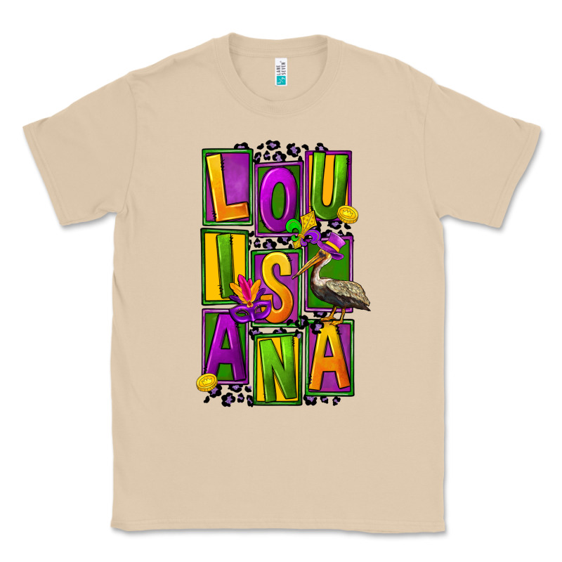 Mardi Gras Louisiana Classic Tee by FaDigitalArtStudio | Teevron