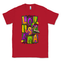 Red mardi gras louisiana Classic Tee - FaDigitalArtStudio