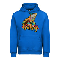 Cobalt baby bear Urban Hoodie - RanaPortraitStore