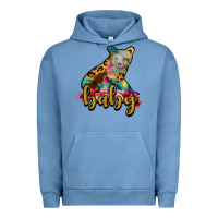 Pigment Pebble Blue baby bear Urban Hoodie - RanaPortraitStore