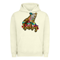 Pigment Pistachio baby bear Urban Hoodie - RanaPortraitStore