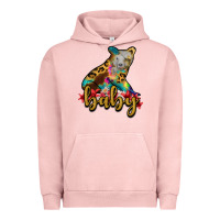 Pigment Salmon baby bear Urban Hoodie - RanaPortraitStore