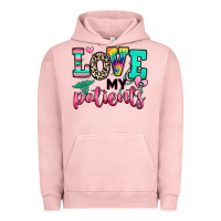 Pigment Salmon love my patients nurse Urban Hoodie - RanaPortraitStore