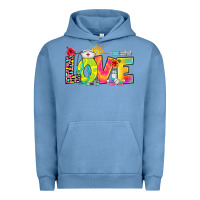 Pigment Pebble Blue love nurse summer Urban Hoodie - RanaPortraitStore