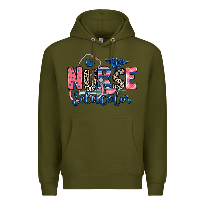 Nurse Educator Premium Hoodie by RanaPortraitStore | Teevron