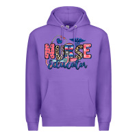 Purple nurse educator Premium Hoodie - RanaPortraitStore