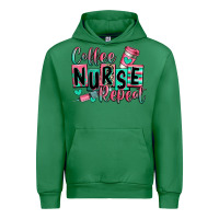 Emerald coffee nurse repeat Urban Hoodie - RanaPortraitStore