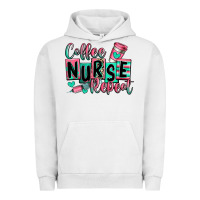 Pigment Lunar Rock coffee nurse repeat Urban Hoodie - RanaPortraitStore
