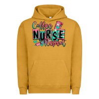 Pigment Peanut Butter coffee nurse repeat Urban Hoodie - RanaPortraitStore