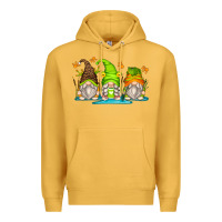 Mustard frog gnomes Premium Hoodie - Zillion Design Studio