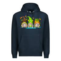 Navy frog gnomes Premium Hoodie - Zillion Design Studio