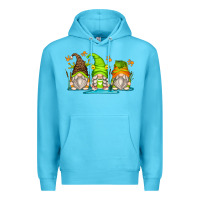 Ocean Blue frog gnomes Premium Hoodie - Zillion Design Studio
