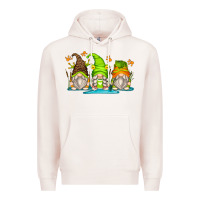 Pale Pink frog gnomes Premium Hoodie - Zillion Design Studio