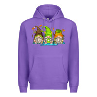 Purple frog gnomes Premium Hoodie - Zillion Design Studio