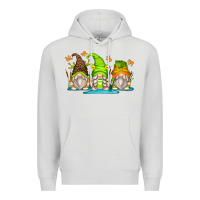 Dove Grey frog gnomes Premium Hoodie - Zillion Design Studio