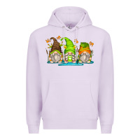 Lilac frog gnomes Premium Hoodie - Zillion Design Studio