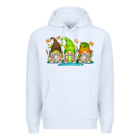 White frog gnomes Premium Hoodie - Zillion Design Studio