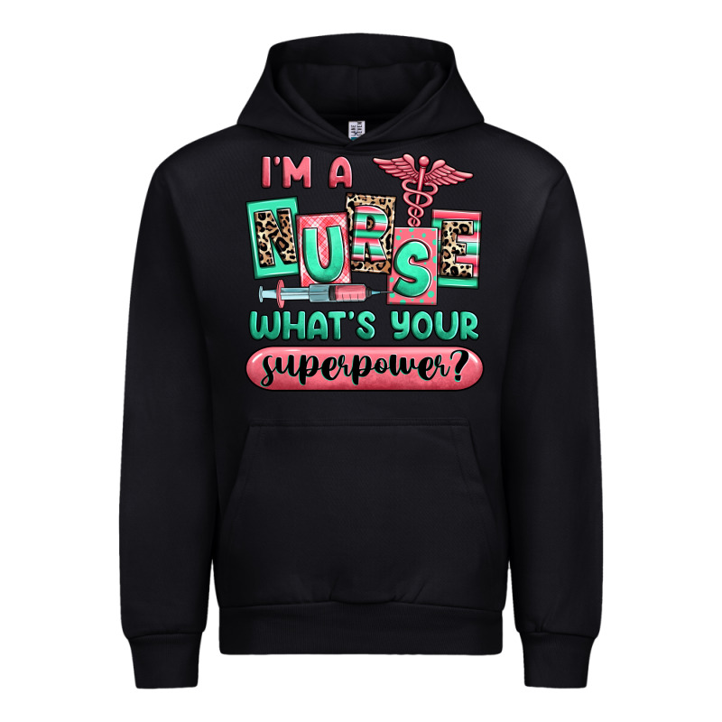 Im A Nurse Whats Your Superpower Urban Hoodie by RanaPortraitStore | Teevron