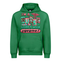 Emerald im a nurse whats your superpower Urban Hoodie - RanaPortraitStore