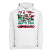 Pigment Lunar Rock im a nurse whats your superpower Urban Hoodie - RanaPortraitStore