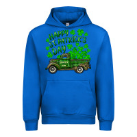 Cobalt happy st. patricks day shamrock farm truck Urban Hoodie - RanaPortraitStore