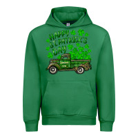 Emerald happy st. patricks day shamrock farm truck Urban Hoodie - RanaPortraitStore