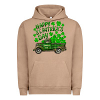 Pigment Burro happy st. patricks day shamrock farm truck Urban Hoodie - RanaPortraitStore