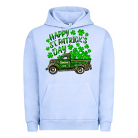 Pigment Grape Ice happy st. patricks day shamrock farm truck Urban Hoodie - RanaPortraitStore