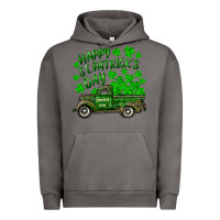 Pigment Tornado happy st. patricks day shamrock farm truck Urban Hoodie - RanaPortraitStore