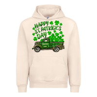 Sandshell happy st. patricks day shamrock farm truck Urban Hoodie - RanaPortraitStore