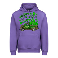 Tulip happy st. patricks day shamrock farm truck Urban Hoodie - RanaPortraitStore