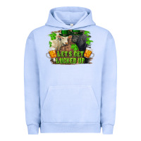 Pigment Grape Ice lets get lucked up charolais and black angus bull Urban Hoodie - RanaPortraitStore