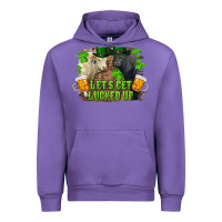 Tulip lets get lucked up charolais and black angus bull Urban Hoodie - RanaPortraitStore