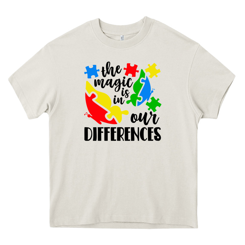 The Magic Is In Our Differences Heavy Core Tee by CowhideDigitalArt | Teevron