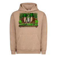 Pigment Burro happy st. patricks day horses with leprechaun Urban Hoodie - RanaPortraitStore
