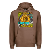 Chestnut raised on country and sunshine Premium Hoodie - texasbilliewilder