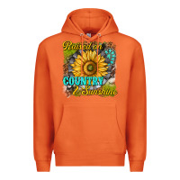 Carrot raised on country and sunshine Premium Hoodie - texasbilliewilder